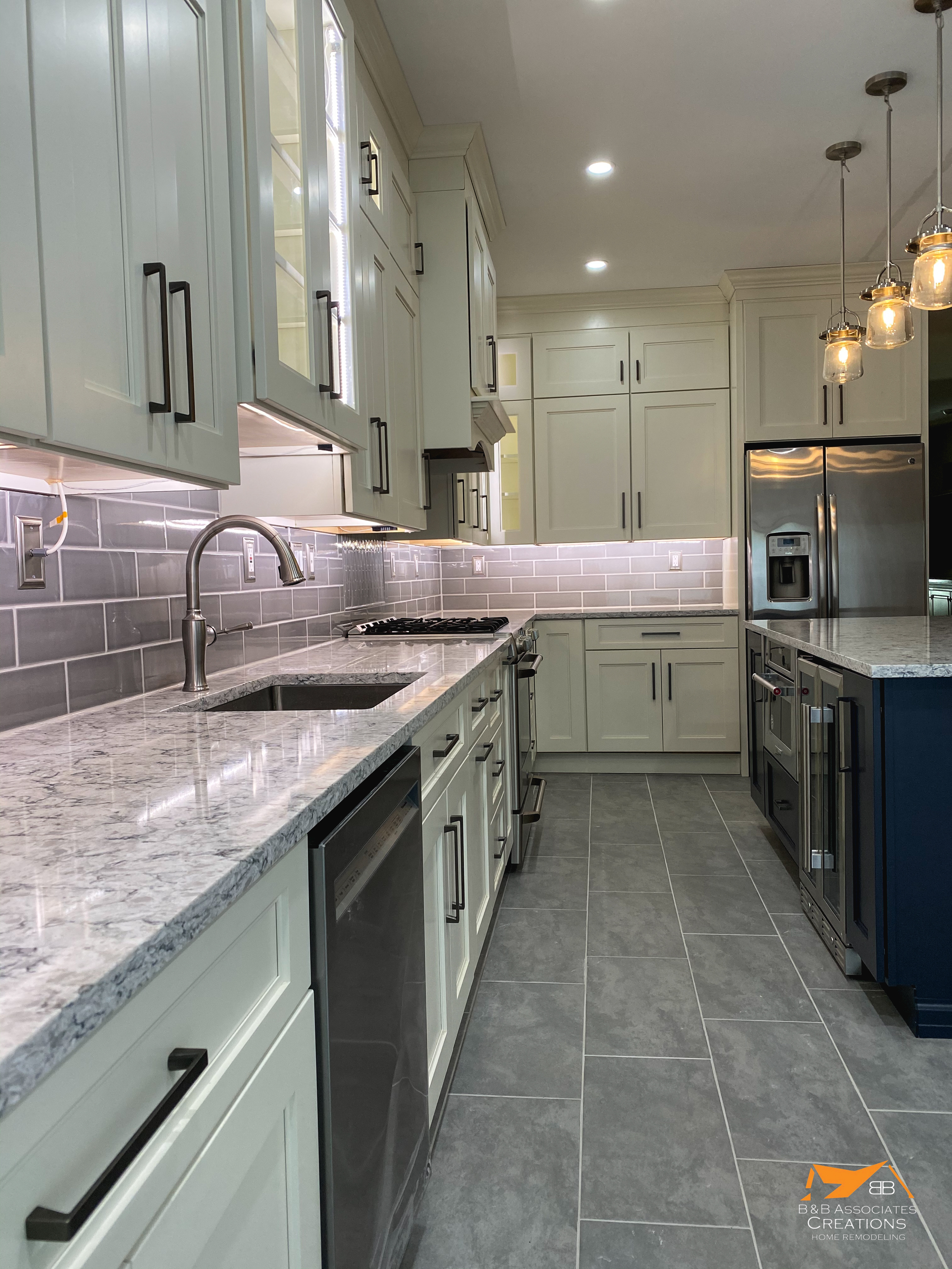 Transitional kitchen remodel in Ambler by B&B Associates Creations — photo 7